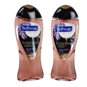 Softsoap Luminous‎ Oils Coconut Oil Lavender Body Wash 2 Pack 15 fl oz Each
